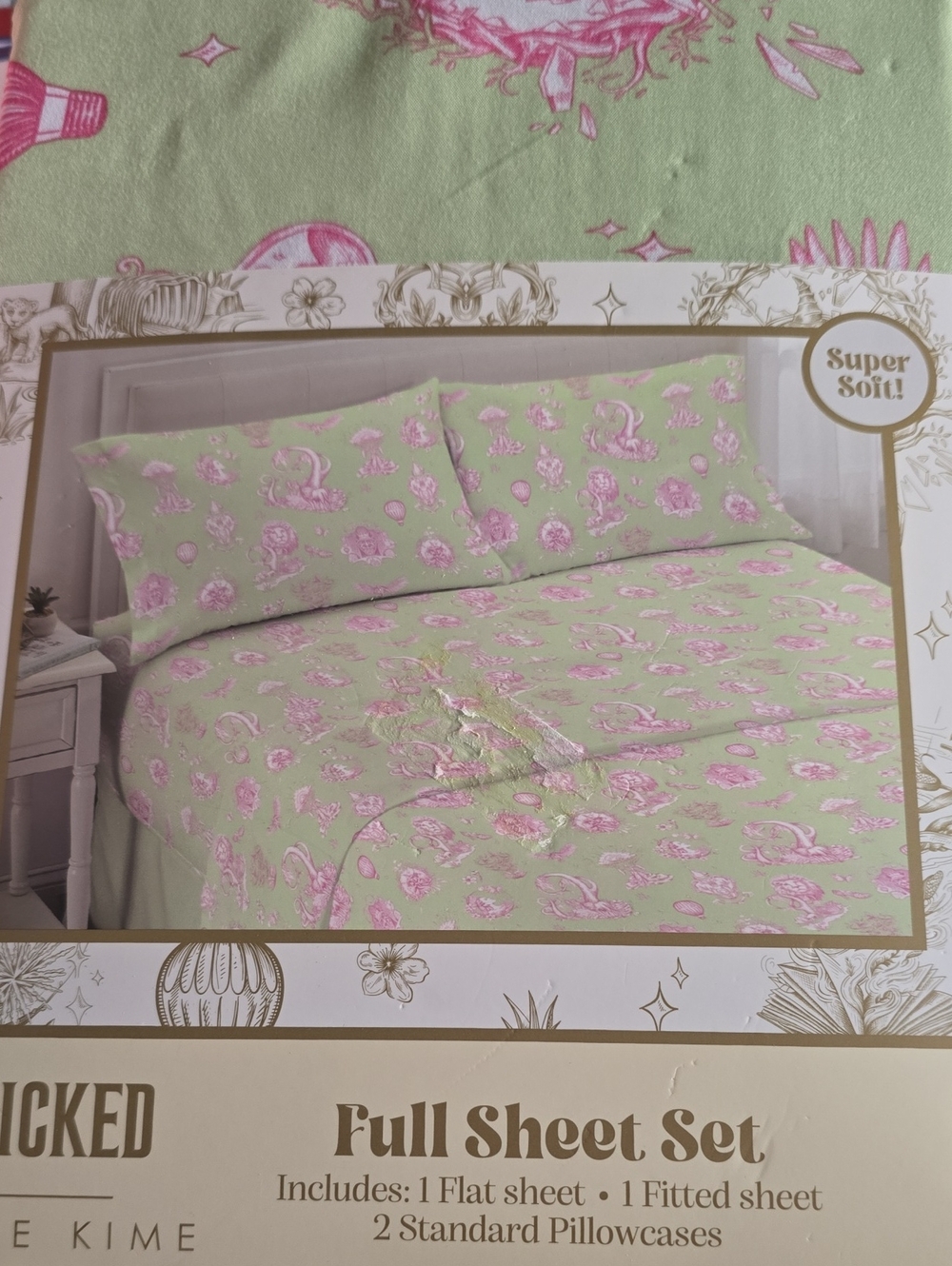 Wicked Katie Kime Full Sheet Set